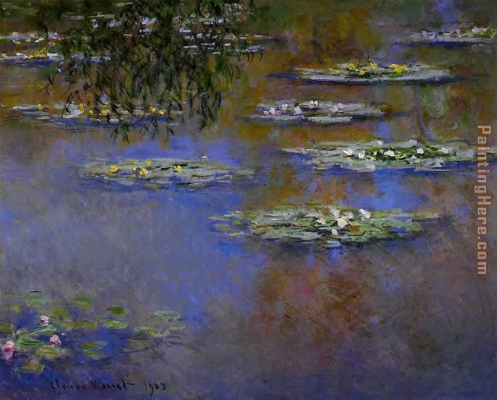 Water-Lilies 33 painting - Claude Monet Water-Lilies 33 art painting